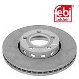 Febi 08458 Brake Disc Front Axle Standard Premium Fits Audi 100 1984 - 1988