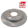 Febi 108389 Brake Disc Rear High Performance Fits Kia Picanto 2011 - 2017