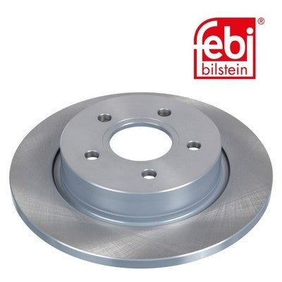 Febi 39689 Brake Disc Rear High Performance Fits Ford Focus 2013 - 2017