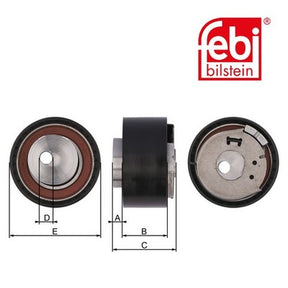 Febi 17769 Tensioner Pulley Premium High Performance Fits Fiat 500L 2013 - 2025