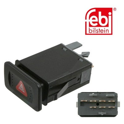 Febi 22292 Hazard Warning Flasher Black Premium Fits VW Bora 1998 - 2005