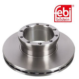 Febi 07333 Brake Disc Front Axle Premium Grade Durable High Performance