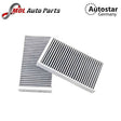 Autostar Cabin Air Filter Set Carbon Fiber 1648300218 Mercedes-Benz W164 W166