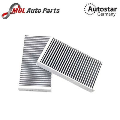 Autostar Cabin Air Filter Set Carbon Fiber 1648300218 Mercedes-Benz W164 W166
