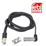 Febi 104140 ABS Sensor Front Axle Left With Bush Premium Grade High Performance