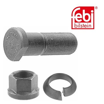 Febi 06281 Wheel Stud Steel Standard Premium Fits BMW 5 Series 2003 - 2010