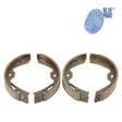 Blueprint ADBP410052 Brake Shoes Premium Fits Porsche Panamera 2009 - 2013