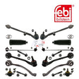 Febi 46292 Control Arm Kit Front Left Right Cast Steel Fits BMW X1 2011 - 2015