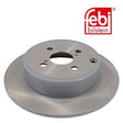 Febi 26063 Brake Disc Rear Premium Fits Toyota Corolla Liftback 2000 - 2002
