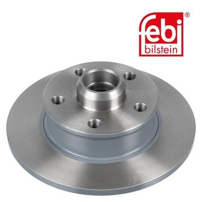 Febi 11394 Brake Disc Rear Premium High Performance Fits VW Golf 1991 - 1997