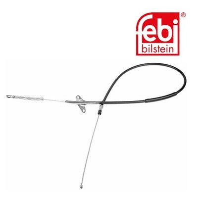 Febi 10593 Premium Brake Cable Left Rear Fits Mercedes-Benz T1/TN 1982-1989