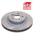 Febi 44108 Brake Disc Front Axle Premium Fits Renault Megane 2004 - 2009