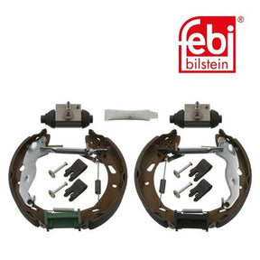 Febi 38006 Brake Shoe Set Rear Axle Premium Fits Ford Fiesta 2014 - 2017