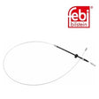 Febi 23972 Premium Brake Cable Left Rear Right Fits Nissan Note 2010-2012