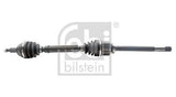 Febi 188157 Drive Shaft Front Axle Right Durable Fits Renault Laguna 2008 - 2015