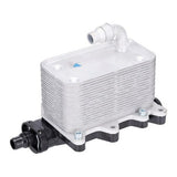 Febi 185186 Oil Cooler Automatic Transmission Fits BMW 5 Series 2007 - 2009