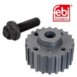 Febi 24674 Crankshaft Sprocket Front High Performance Fits Audi 80 1980 - 1986