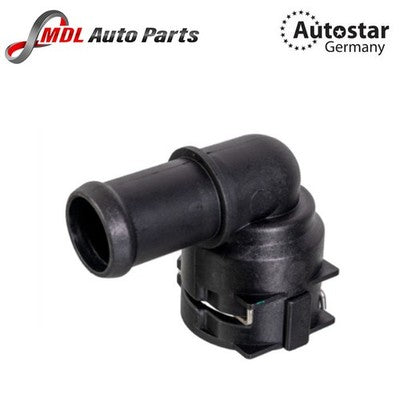 RADIATOR COOLANT HOSE CONNECTOR 1K0122291J FITS AUDI