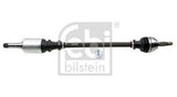 Febi 184610 Drive Shaft With Nut Front Axle Right Fits Citroën Saxo 1998 - 2003