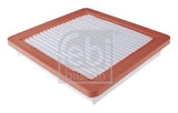 Febi 184283 Air Filter Standard Premium Grade Fits Nissan Note 2013 - 2016