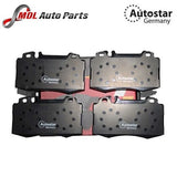 AutoStar Germany Front Brake Pad Set 0044200520 for Mercedes-Benz W220, W219