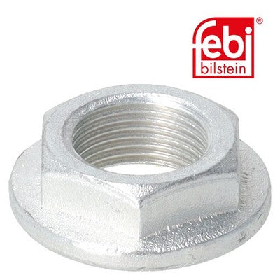 Febi 04056 Axle Nut Zinc-Coated Rear Left Right Male Hex Fits BMW Z3 1998 - 2003