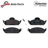AutoStar Germany Front Brake Pads for Mercedes-Benz W163 ML270 1634200320