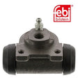 Febi 12011 Wheel Cylinder Rear Grey Cast Iron Fits Fiat Panda 2007 - 2009