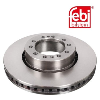 Febi 101732 Brake Disc Front Axle Premium Grade Durable High Performance