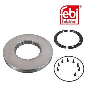 Febi 104670 Brake Disc Rear Axle Front Axle With Bolts And Screws Premium