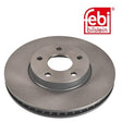 Febi 108192 Brake Disc Front High Performance Fits Ford Focus 2018 - 2024