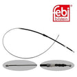 Febi 36957 Premium Brake Cable Left Rear Right Fits VW Caddy 2011-2015