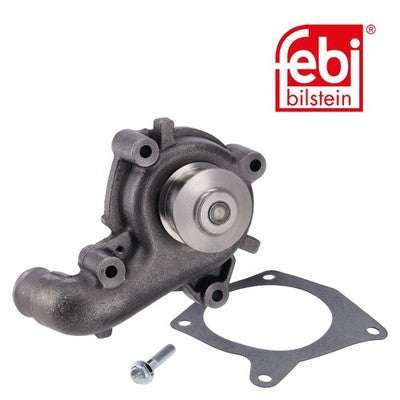 Febi 05633 Water Pump Grey Cast Iron Standard Fits Ford Fiesta 1989 - 1995