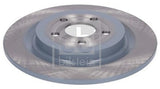 Febi 192877 Brake Disc Solid Rear Axle Fits Ford Mustang Mach-E 2021 - 2025