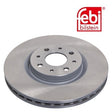 Febi 43960 Brake Disc Front High Performance Fits Alfa Romeo MiTo 2013 - 2015