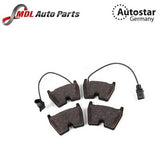 Autostar Germany BRAKE PAD For AUDI 4B3698151A