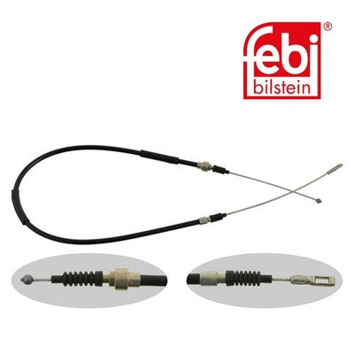 Febi 02088 Brake Cable Standard Durable Premium Grade Fits Audi 100 1986 - 1988