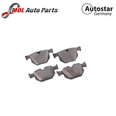 AutoStar Germany Front Brake Pad Set 34216776937 for BMW X5 E70