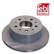 Febi 43902 Brake Disc Rear High Performance Fits Fiat Ducato 2011 - 2024