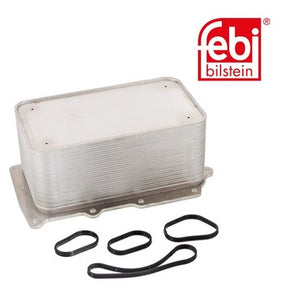 Febi 103371 Oil Cooler With Gasket And Seal Premium Grade High Performance