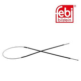 Febi 12382 Premium Brake Cable Left Rear Right Fits Fiat Ducato 1990-1994