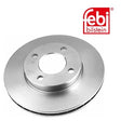 Febi 08554 Brake Disc Front Axle Standard Premium Fits Audi 80 1986 - 1991