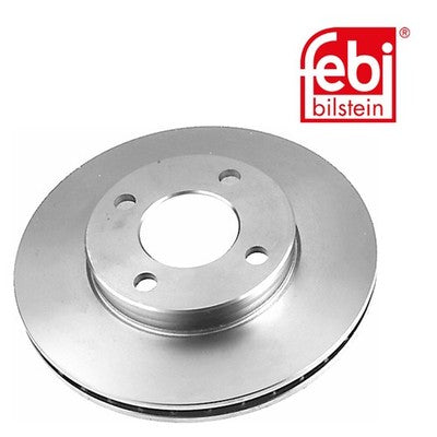 Febi 08554 Brake Disc Front Axle Standard Premium Fits Audi 80 1986 - 1991