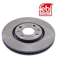 Febi 21121 Brake Disc Front High Performance Fits Citroen DS5 2013 - 2015