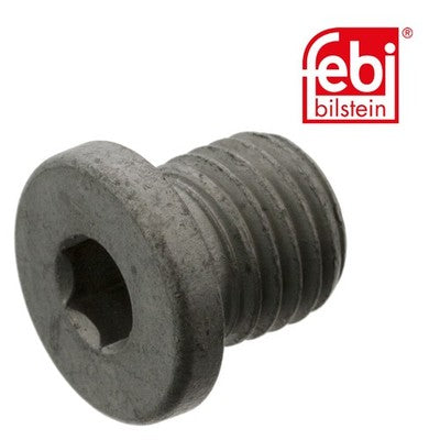 Febi 46332 Oil Drain Plug Steel Premium Fits Mercedes-Benz C-Class 2009 - 2014