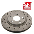Febi 22996 Brake Disc Front Premium Fits Mercedes-Benz A-Class 2001 - 2004