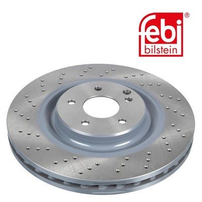 Febi 37516 Brake Disc Front Premium Fits Mercedes-Benz C-Class 2001 - 2007