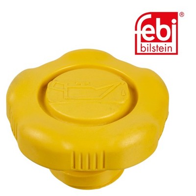 Febi 40463 Oil Filler Cap Plastic Yellow Premium Fits Chevrolet Aveo 2011 - 2015