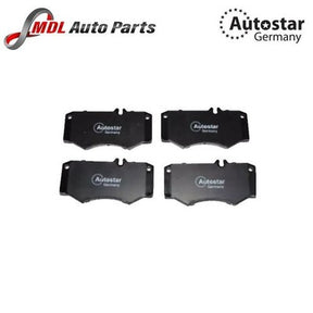 AutoStar Germany Brake Pads Set fits MERCEDES W463 5.0 Front 1993 on 0034200720
