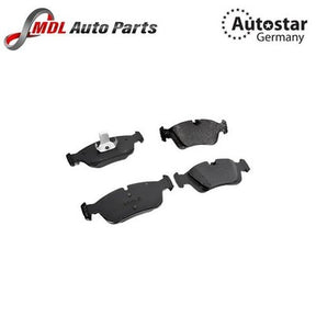 AutoStar Germany Front Brake Pads for BMW E36 3-Series 34116761244